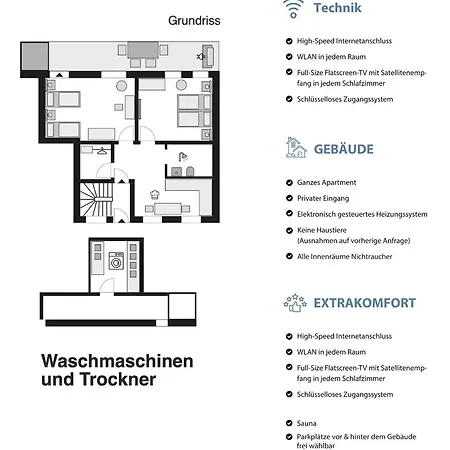 Apartamento Blauer Stein 7a Wh04 - 2 Sz, 5 Betten
