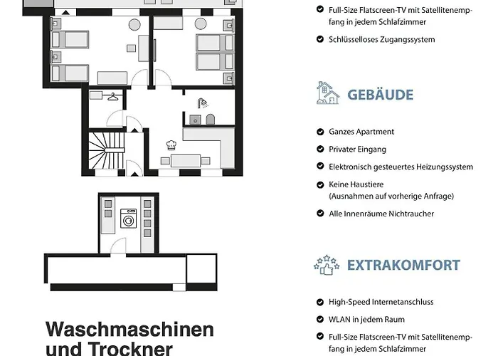 公寓 Blauer Stein 7a Wh04 - 2 Sz, 5 Betten